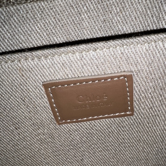 ‼️ONE LEFT! NWT CHLOE Woody Small Tote Bag - Picture 11 of 14